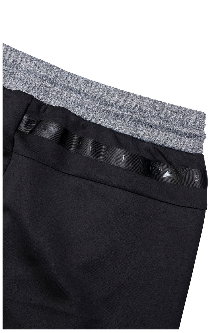 Colorblock Jogger Pants, Alternate, color, BLACK/ CAMO/ HEATHER GREY