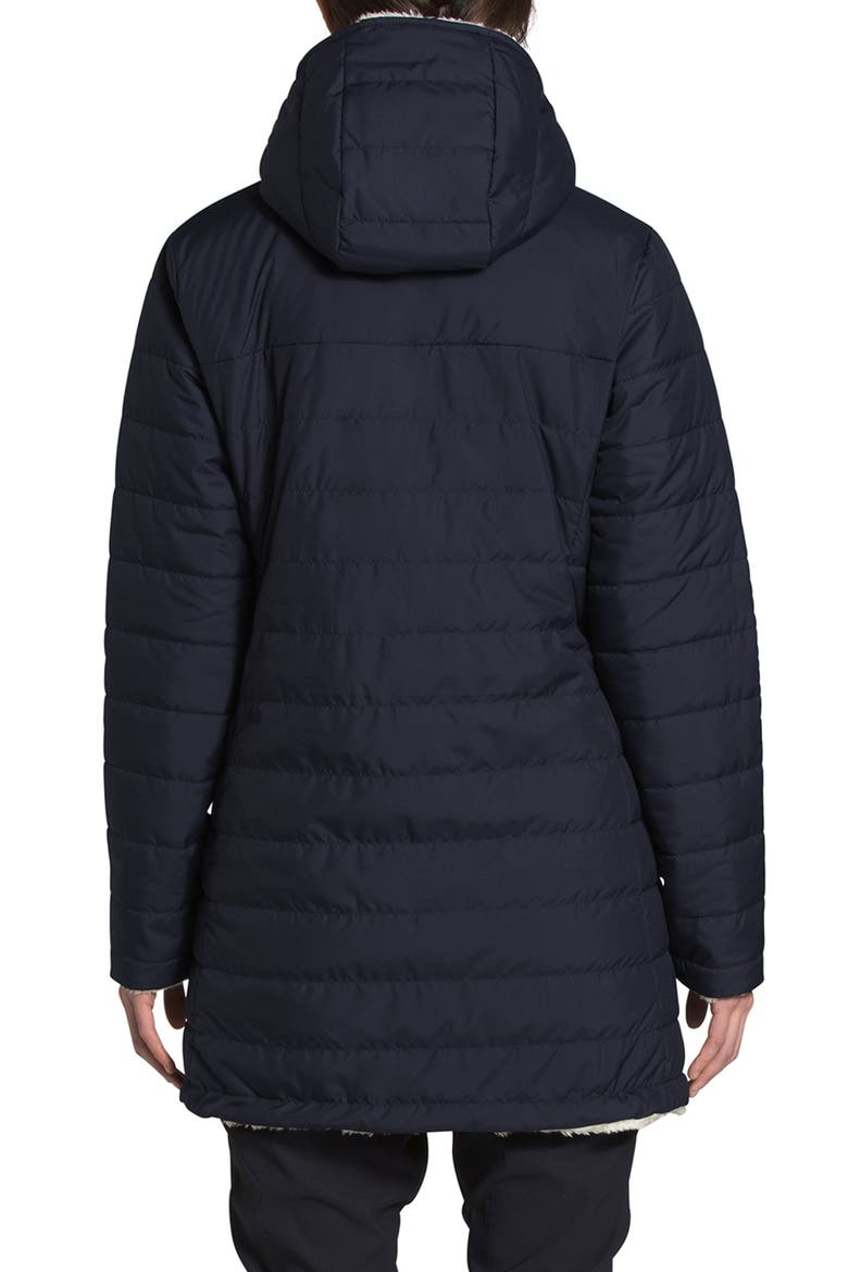 Mossbud Water Repellent Reversible Heatseeker™ Parka, Alternate, color, AVIATOR NAVY/VINTAGE WHITE