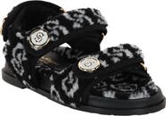 FERRAGAMO Keita J Gal Genuine Shearling Sandal