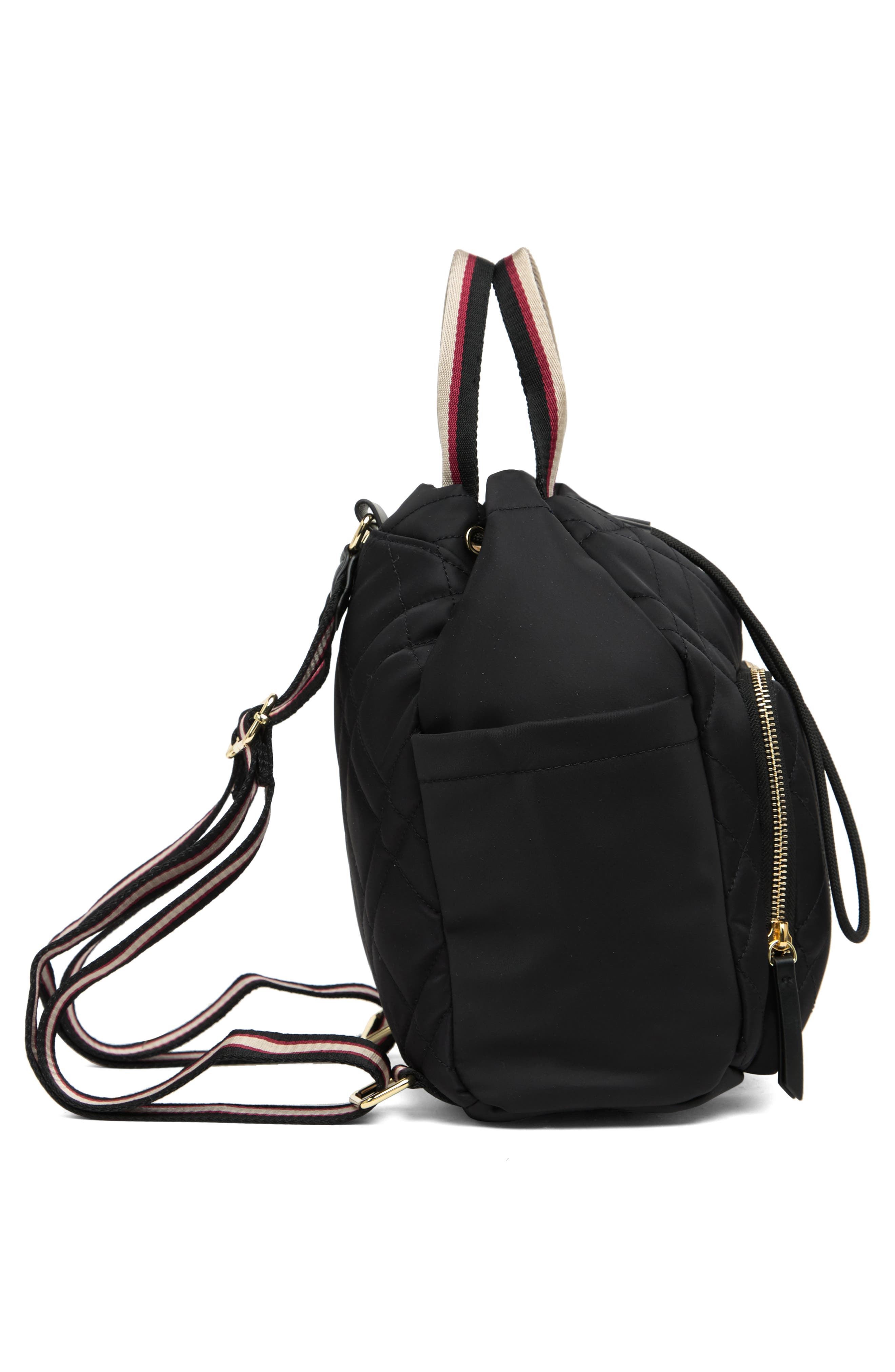 Tommy Hilfiger Afton Quilted Nylon Backpack, Alternate, color, 