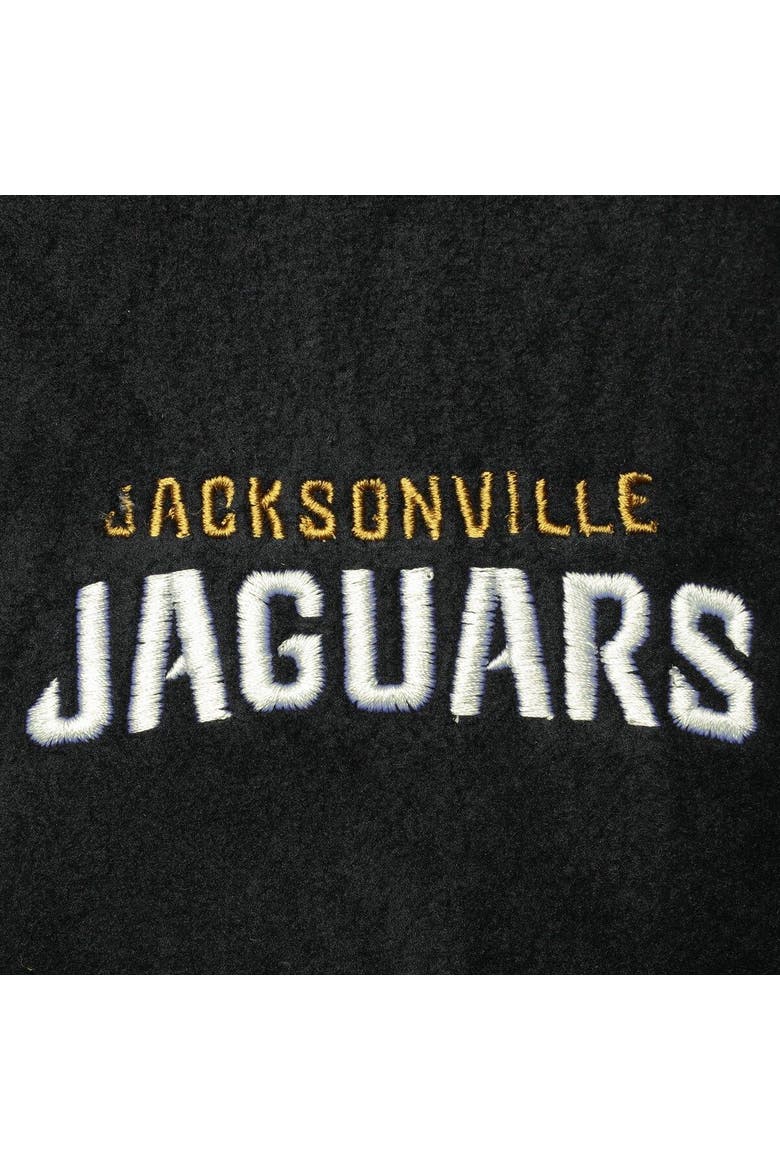 Men's Black Jacksonville Jaguars Houston Fleece Full-Zip Vest, Alternate, color, Black