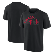 FANATICS Men's Fanatics Philadelphia Phillies Black Out Heavyweight T-Shirt