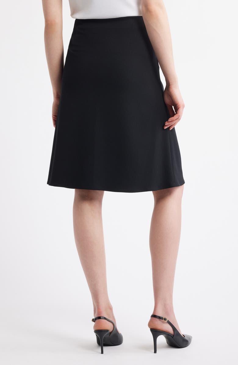 Ming Wang Stretch Deco Crepe A-Line Skirt, Alternate, color,