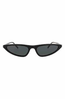 Saint Laurent 55mm Polarized Cat Eye Sunglasses