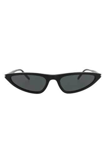 Saint Laurent 55mm Polarized Cat Eye Sunglasses
