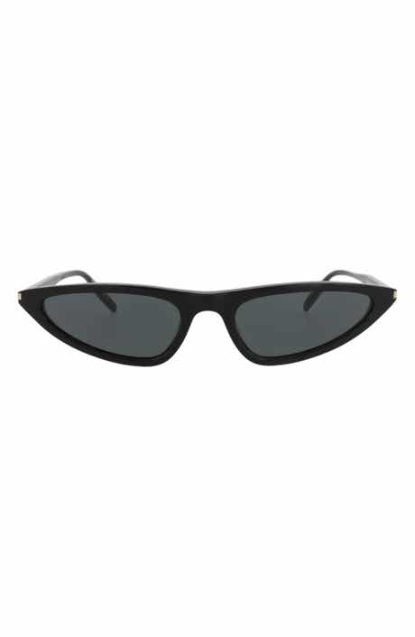 Saint Laurent 55mm Polarized Cat Eye Sunglasses