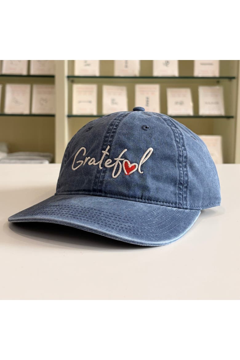 Grateful Access Cap + Ink, Alternate, color, Faded Blue