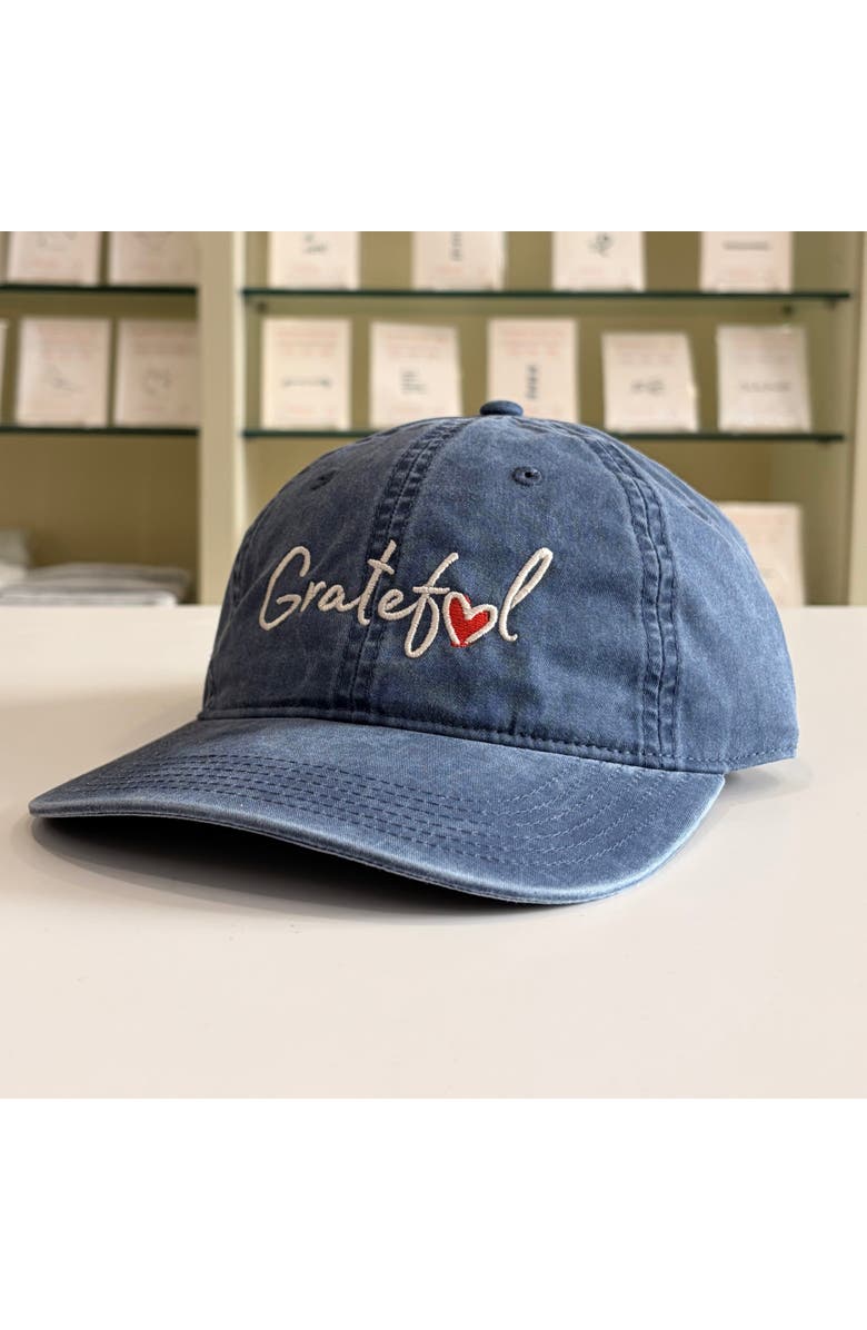 Conscious Ink Grateful Access Cap + Ink, Alternate, color, Faded Blue
