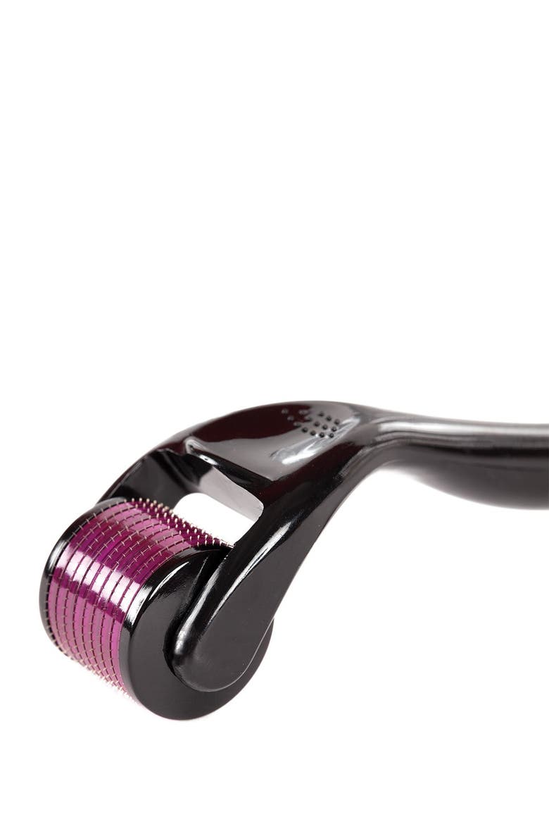 Facial Microneedle Roller System - 0.5mm Needle Depth - Purple Head/Black Handle, Alternate, color, NO COLOR