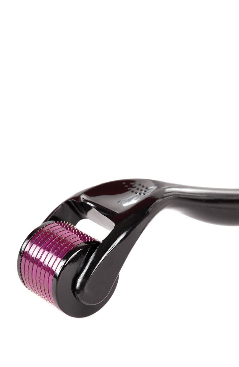 ORA Facial Microneedle Roller System - 0.5mm Needle Depth - Purple Head/Black Handle, Alternate, color, 