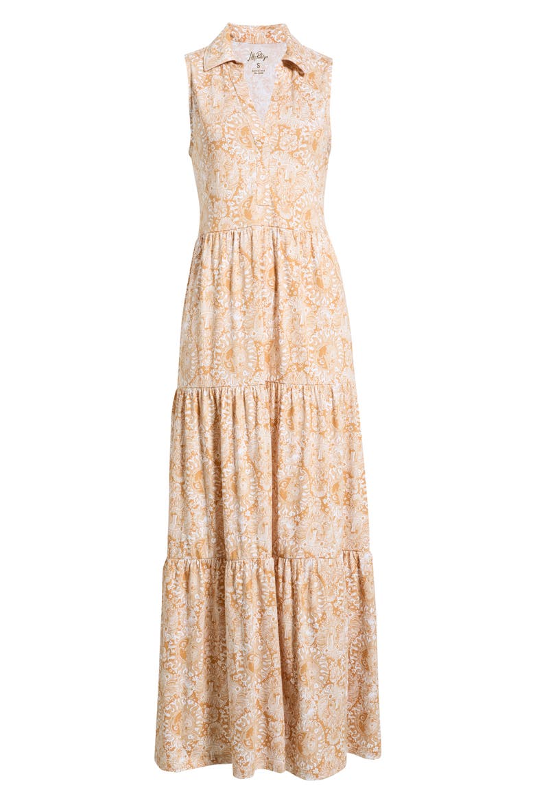 Riegan Maxi Dress, Alternate, color, ICED LATTE LIL JIMS STUFF