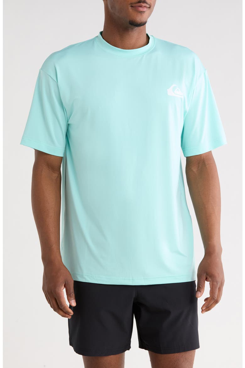 Everyday Surf Short Sleeve Rashguard, Main, color, ISLAND WATERS