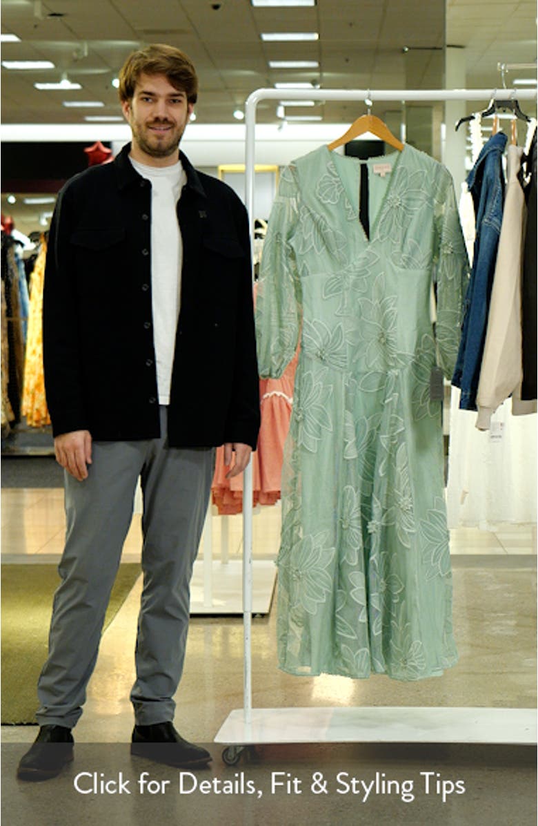 Sarilla Long Sleeve Lace Gown, sales video thumbnail