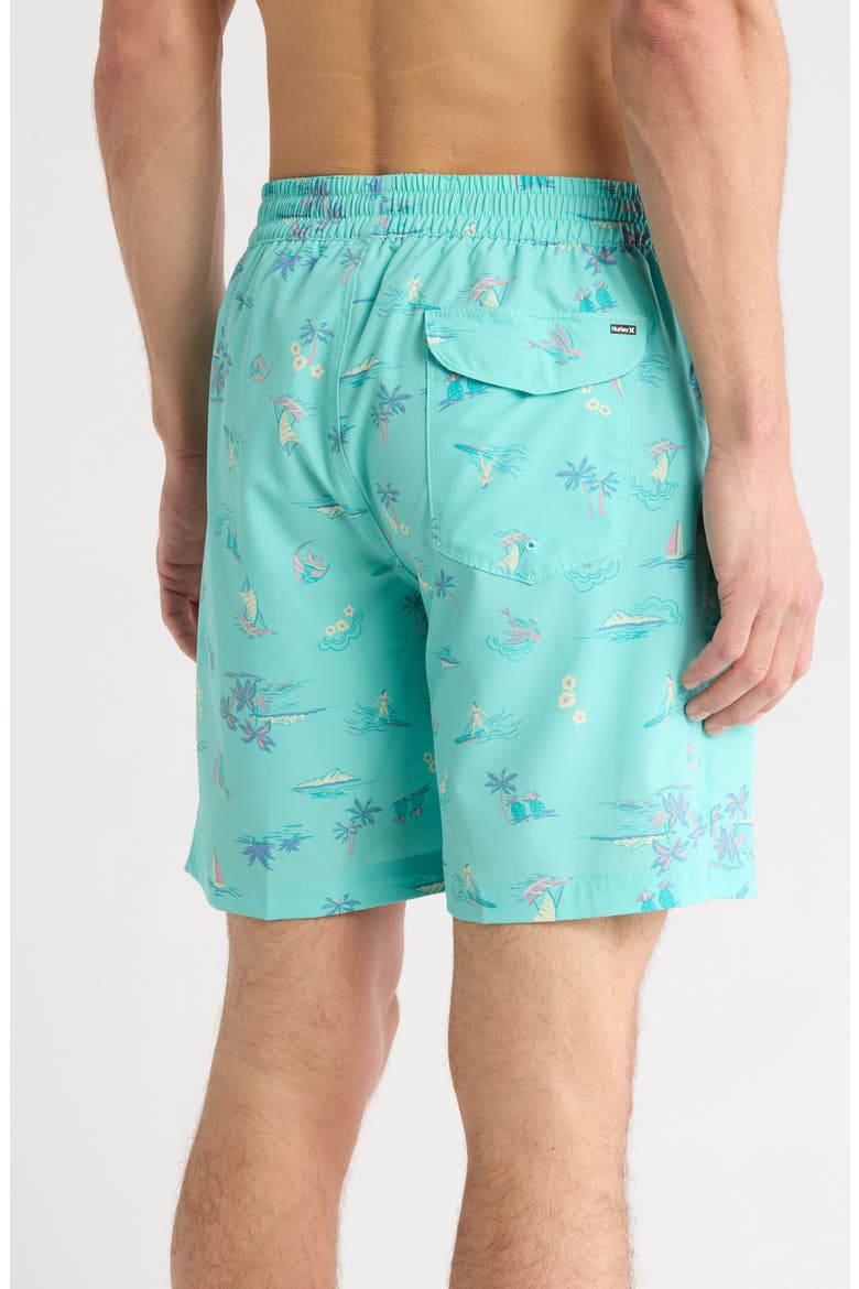 Lafitenia Volley Swim Shorts, Alternate, color, TROPICAL MIST
