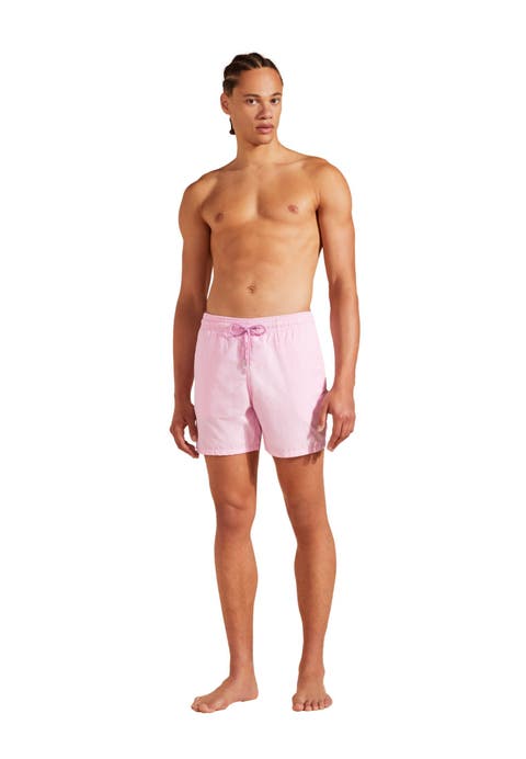 Men's Solid Recycled Polyamide Swim Shorts