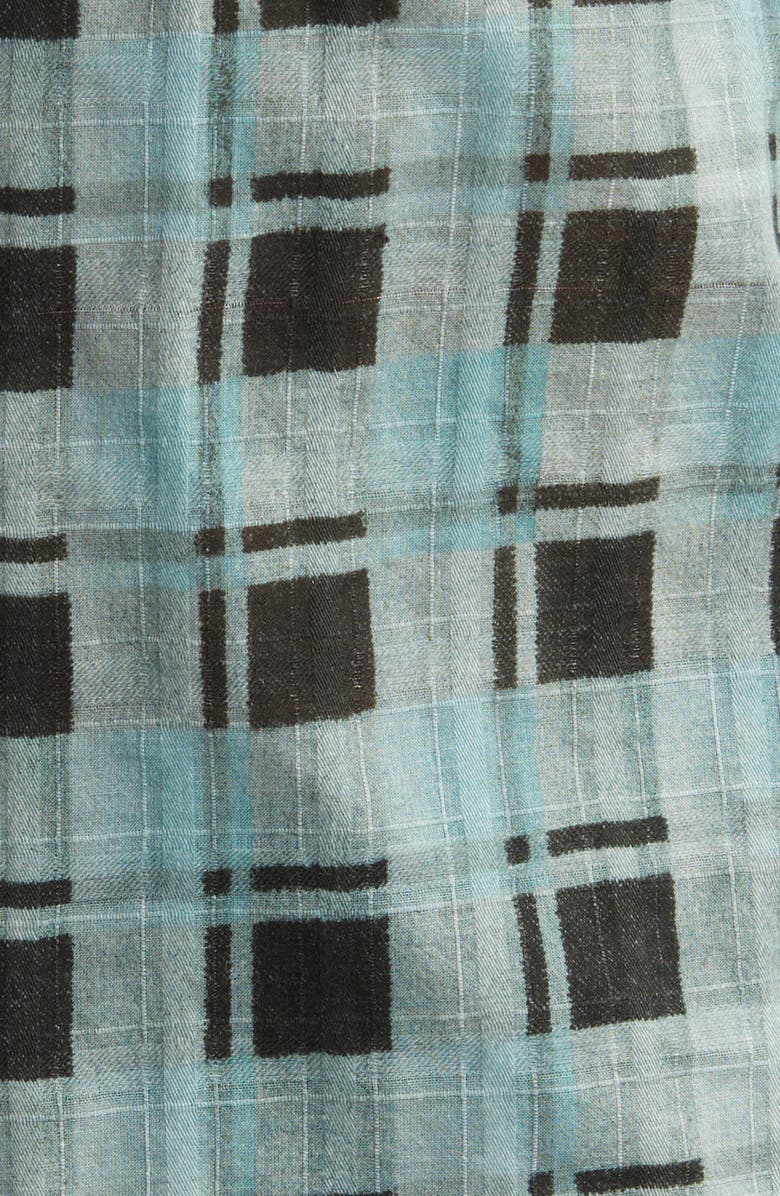 AllSaints Big Sur Check Camp Shirt, Alternate, color,