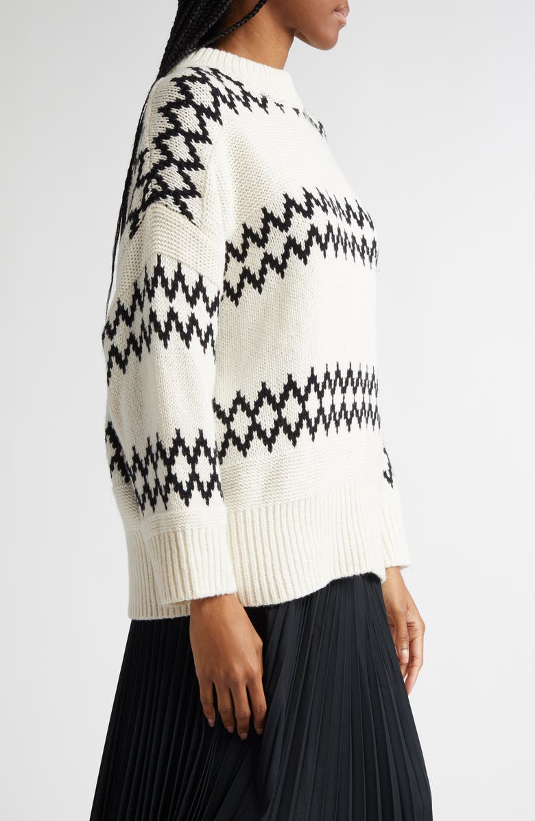 Reiss Ivy Wool Blend Fair Isle Sweater, Alternate, color,