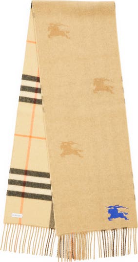 【BURBERRY】 Equestrian Knight Scarf Burberry Equestrian Knight Printed Wool Scarf | Neiman Marcus