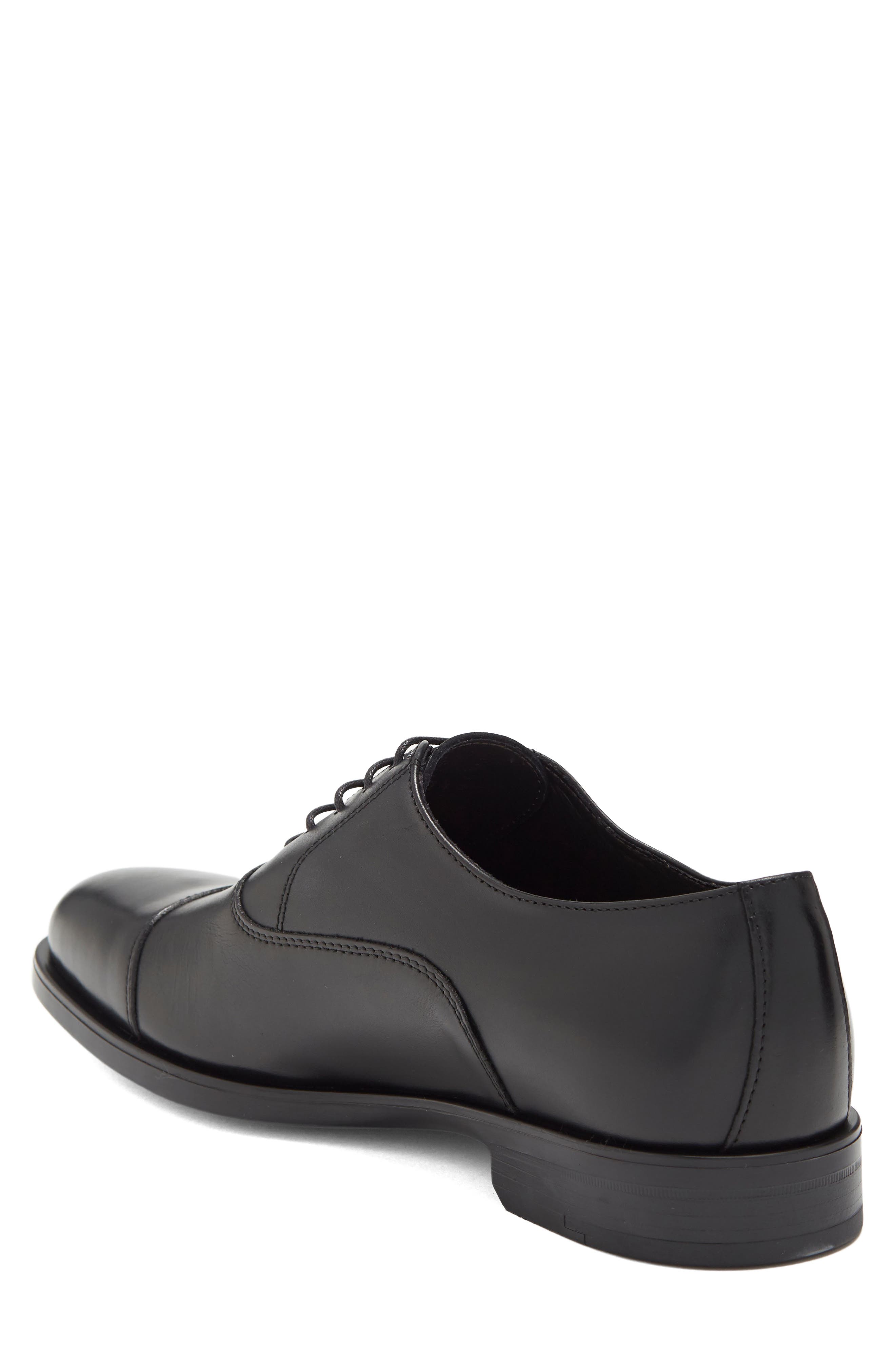 TO BOOT NEW YORK Pienza Cap Toe Oxford, Alternate, color, Black