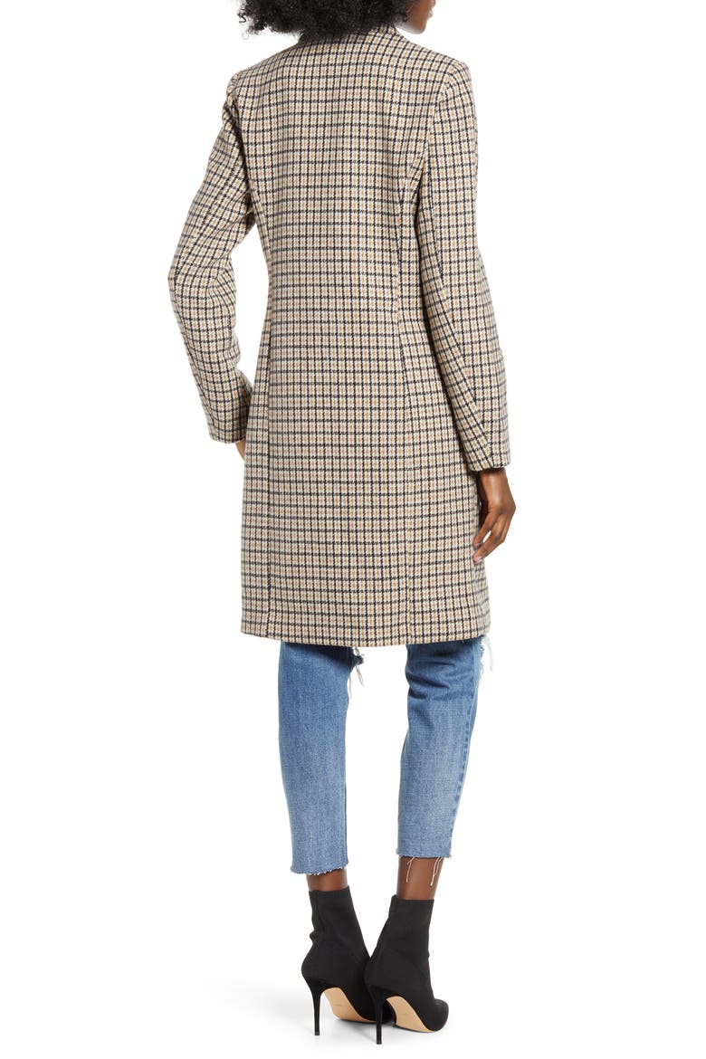 Rambla Check Jacket, Alternate, color, TOBACCO BROWN