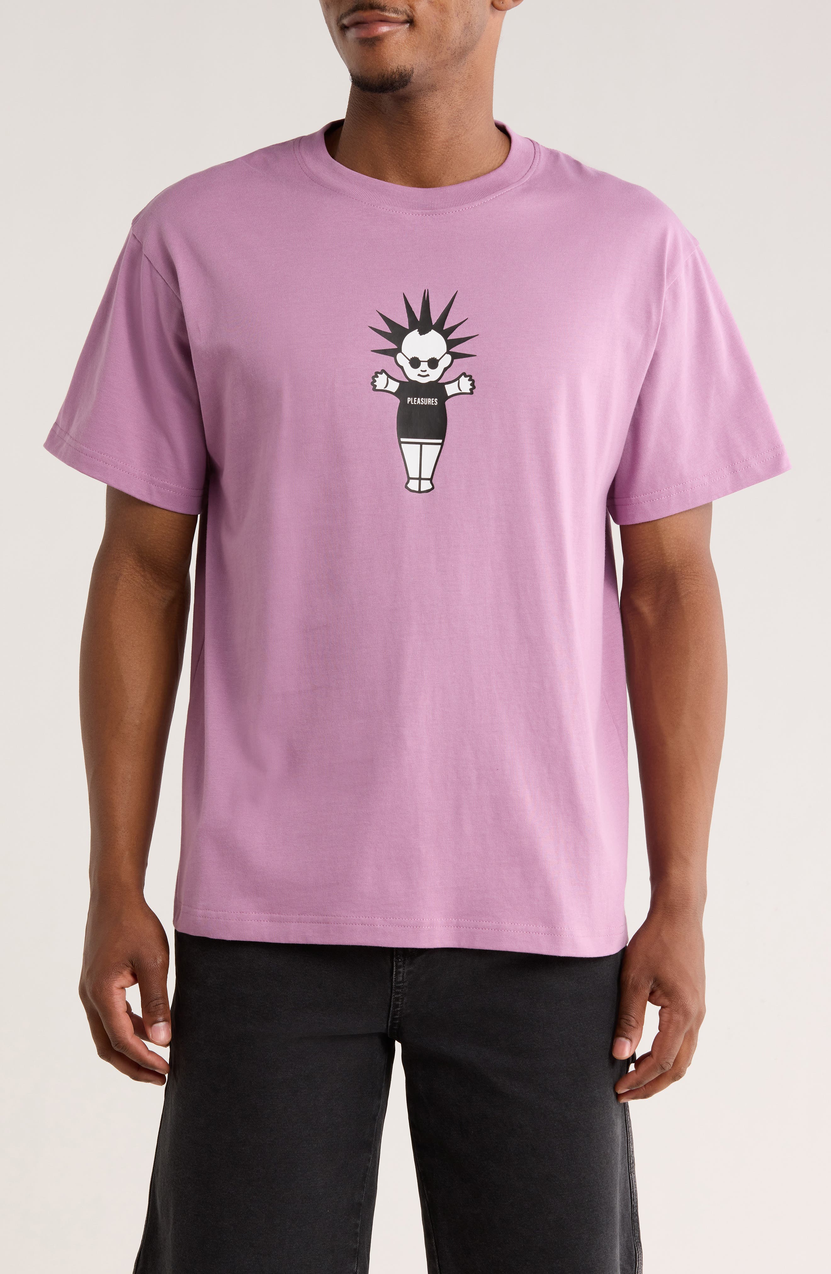 PLEASURES Punkpie Cotton Graphic T-Shirt