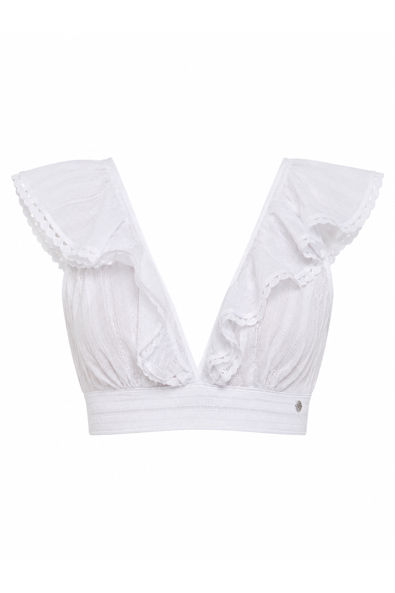 Muscha Tee Top, Main, color, White