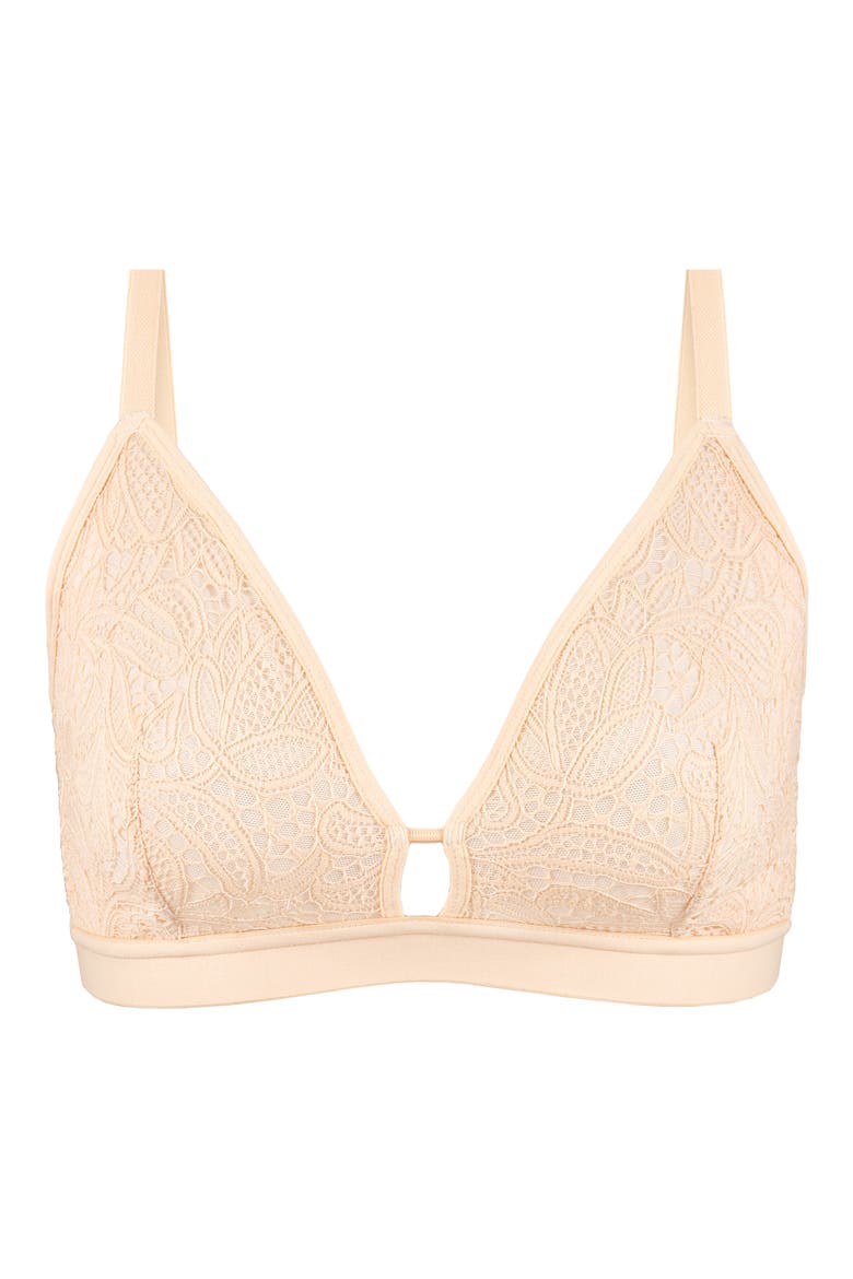The Palm Lace Busty Bralette, Alternate, color, TOASTED ALMOND