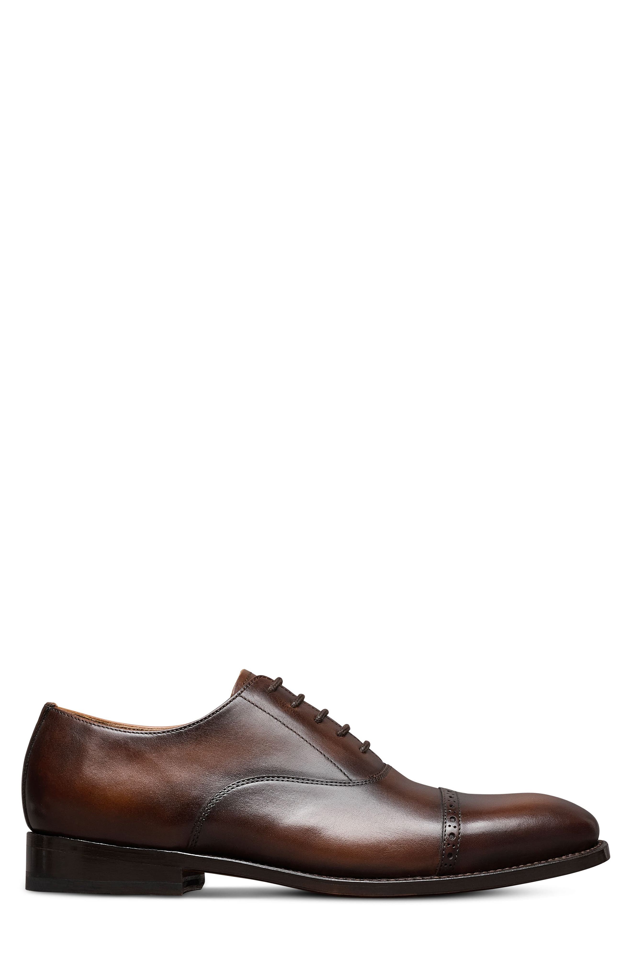 Brady Cap Toe Oxford, Alternate, color, BROWN PATINA