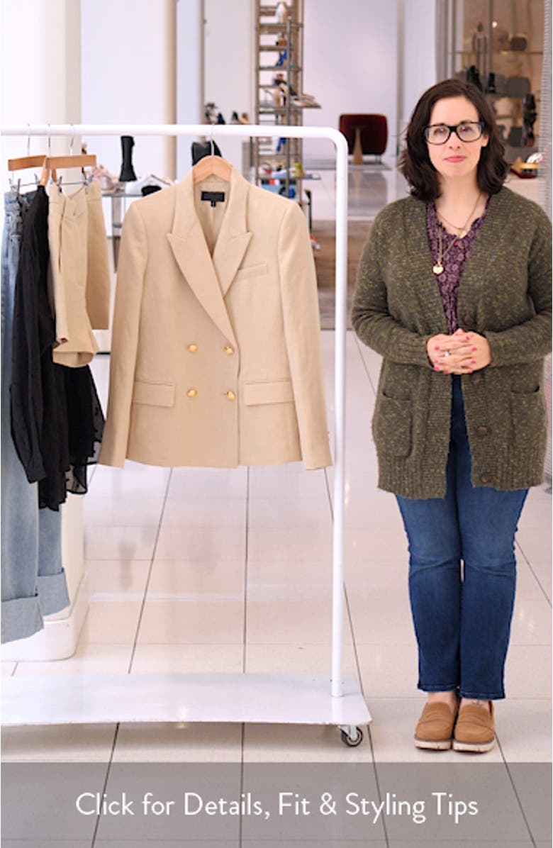 Veda Linen & Silk Jacket, sales video thumbnail