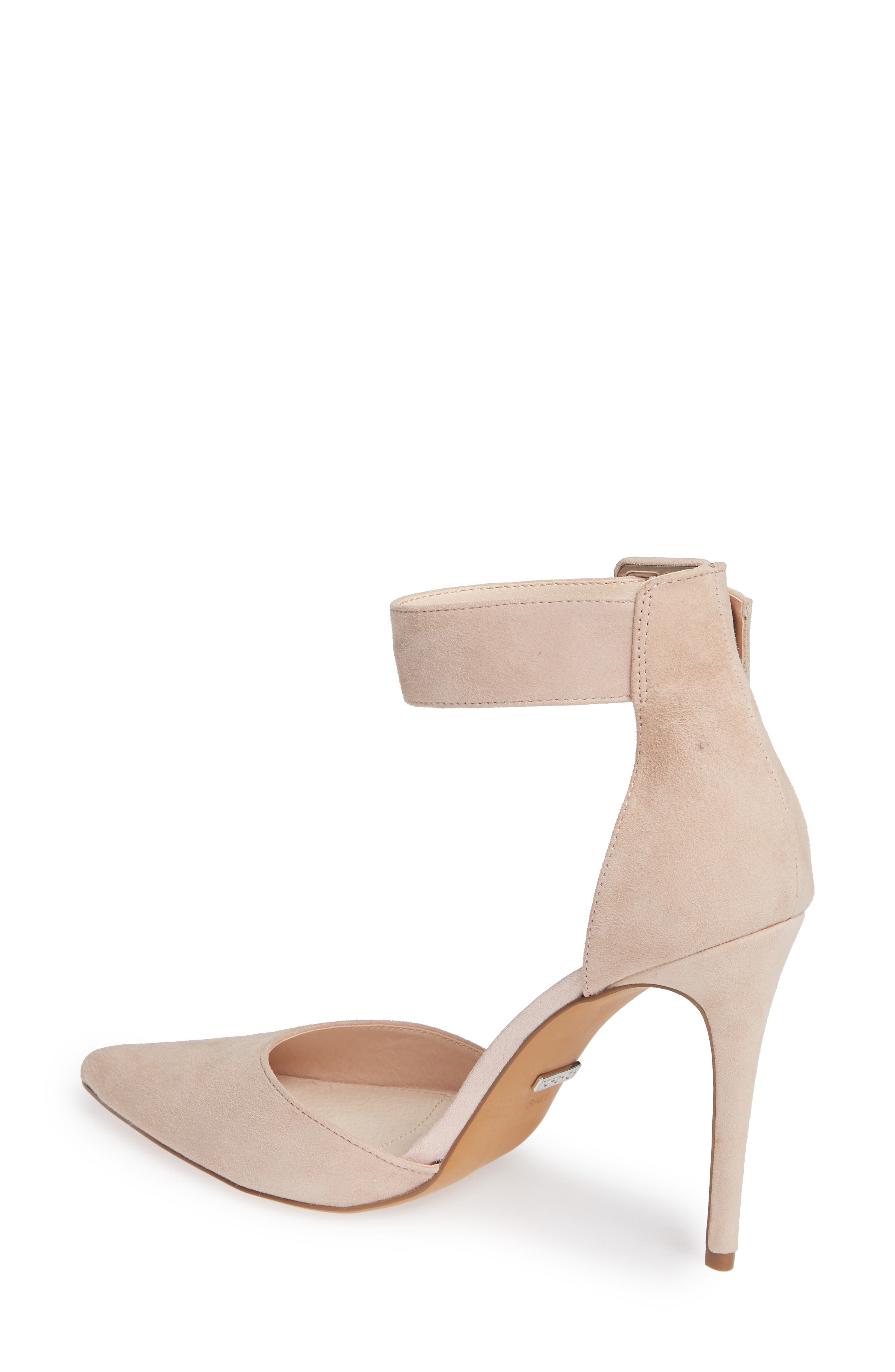 Topshop Grace Ankle Strap Pump, Alternate, color, 