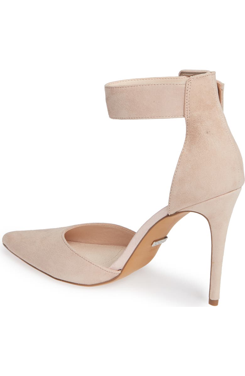 Topshop Grace Ankle Strap Pump, Alternate, color,