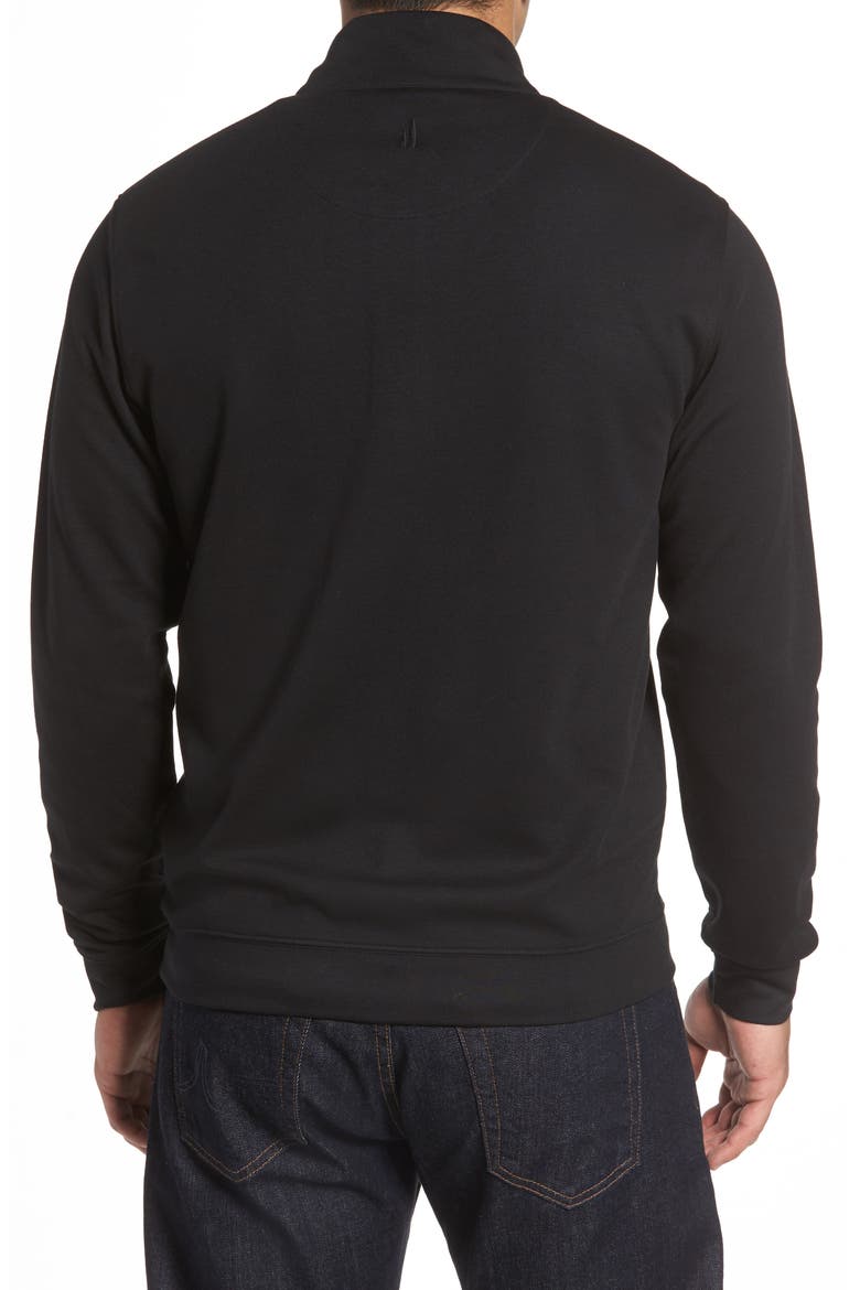 Sully Quarter Zip Pullover, Alternate, color, BLACK