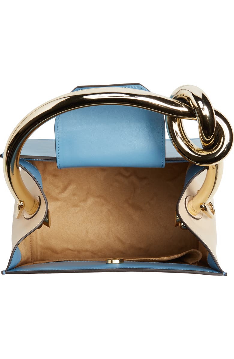 Benedetta Bruzziches Small Anais Santorini Calfskin Leather Top Handle Bag, Alternate, color,