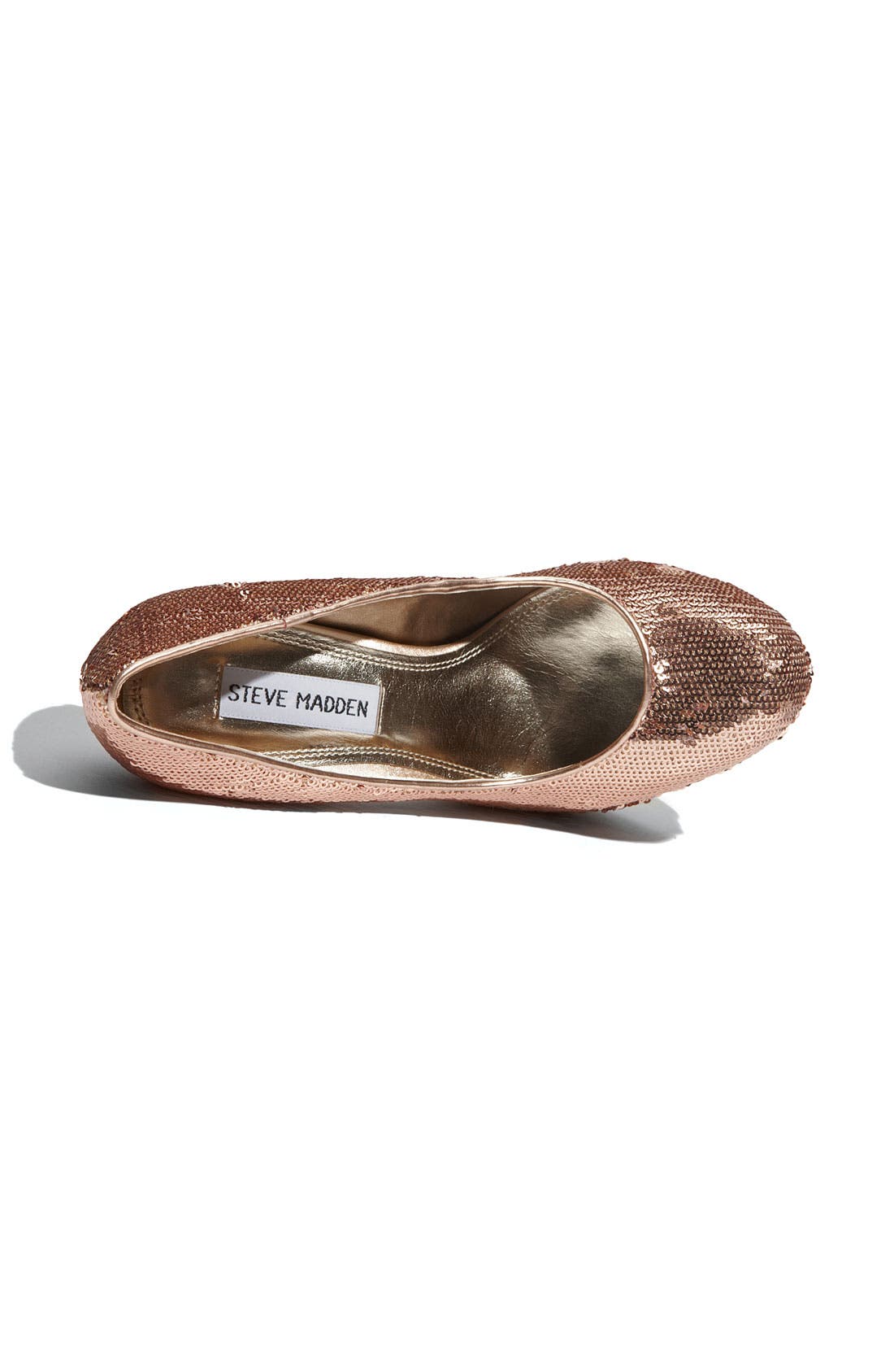 'Bevv' Pump, Alternate, color, GOLD SEQUIN