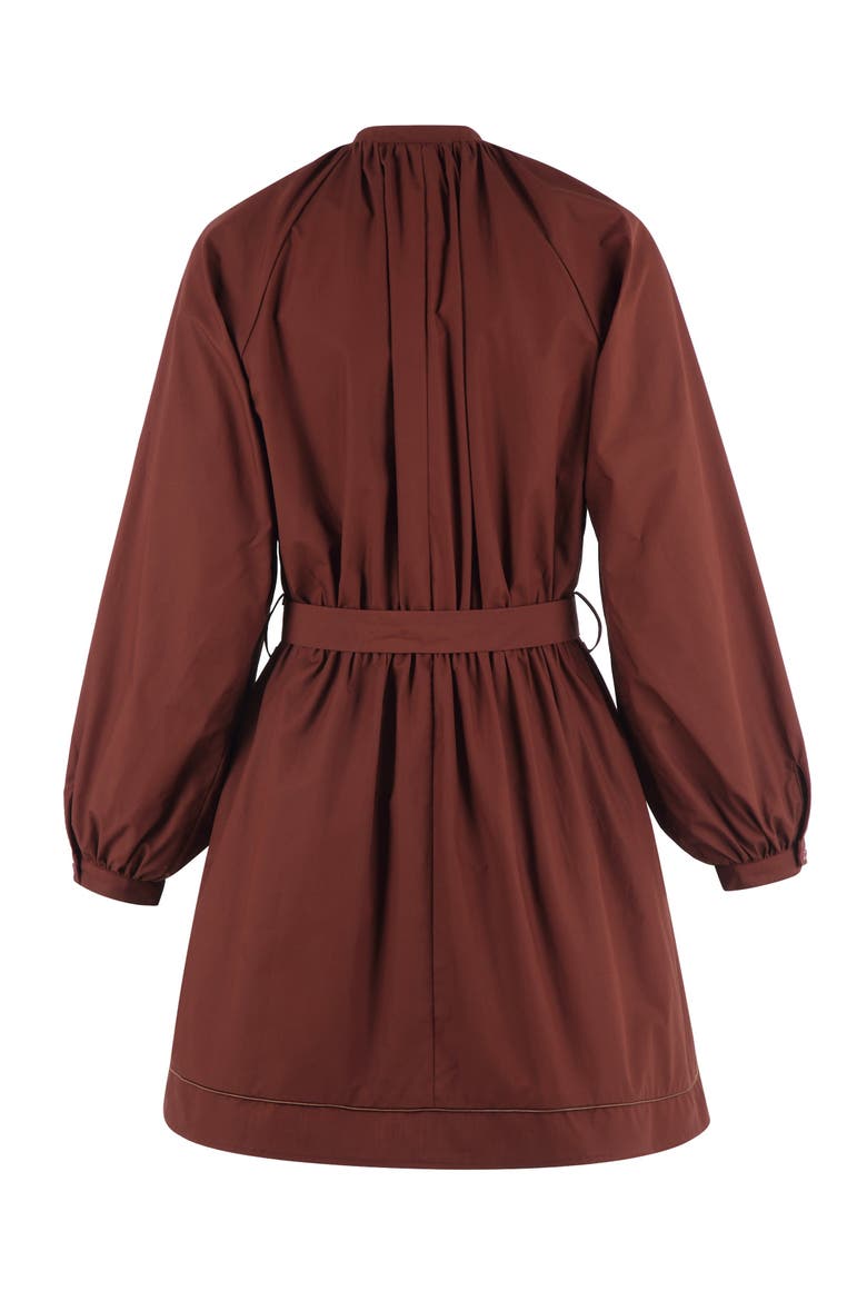 The Taryn Dress, Alternate, color, Burnt Umber