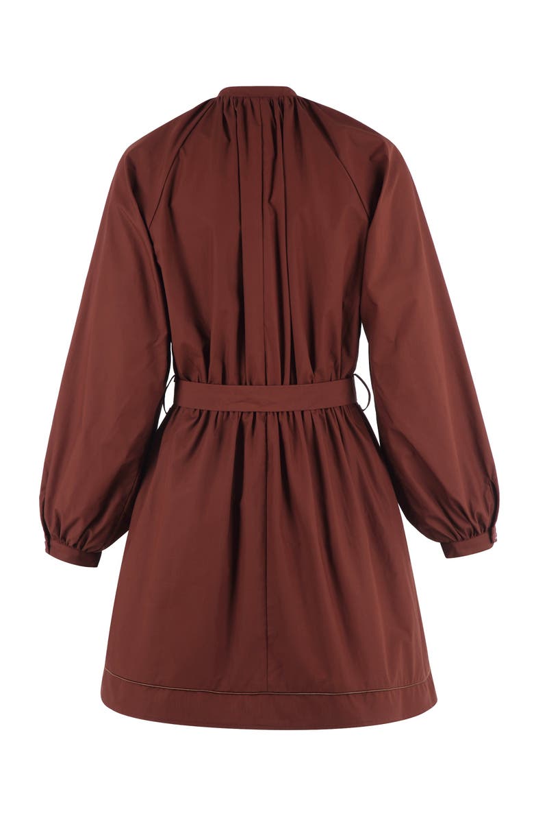 The Shirt by Rochelle Behrens The Taryn Dress, Alternate, color, Burnt Umber