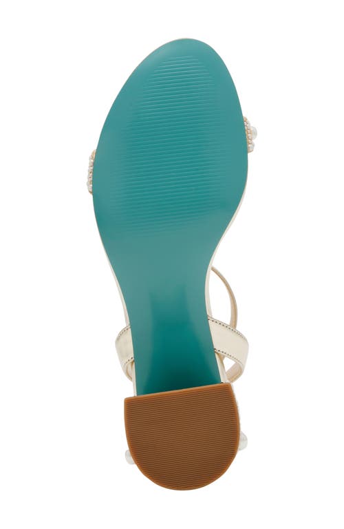 BETSEY JOHNSON BETSEY JOHNSON TINA ANKLE STRAP SANDAL