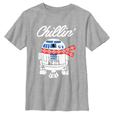 Boy's Star Wars Christmas Chillin R2-D2  Graphic T-Shirt