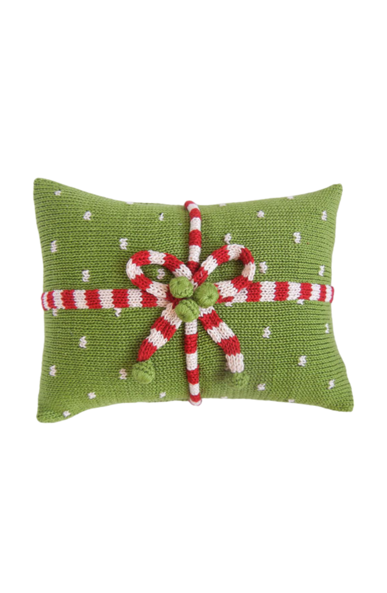 Melange Collection Gift Mini Pillow, Main, color, Green