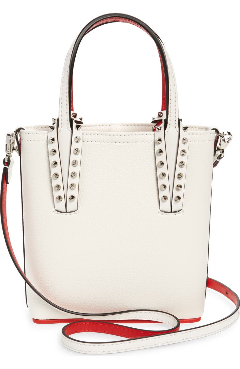 Christian Louboutin Mini Cabata Leather Tote, Alternate, color,