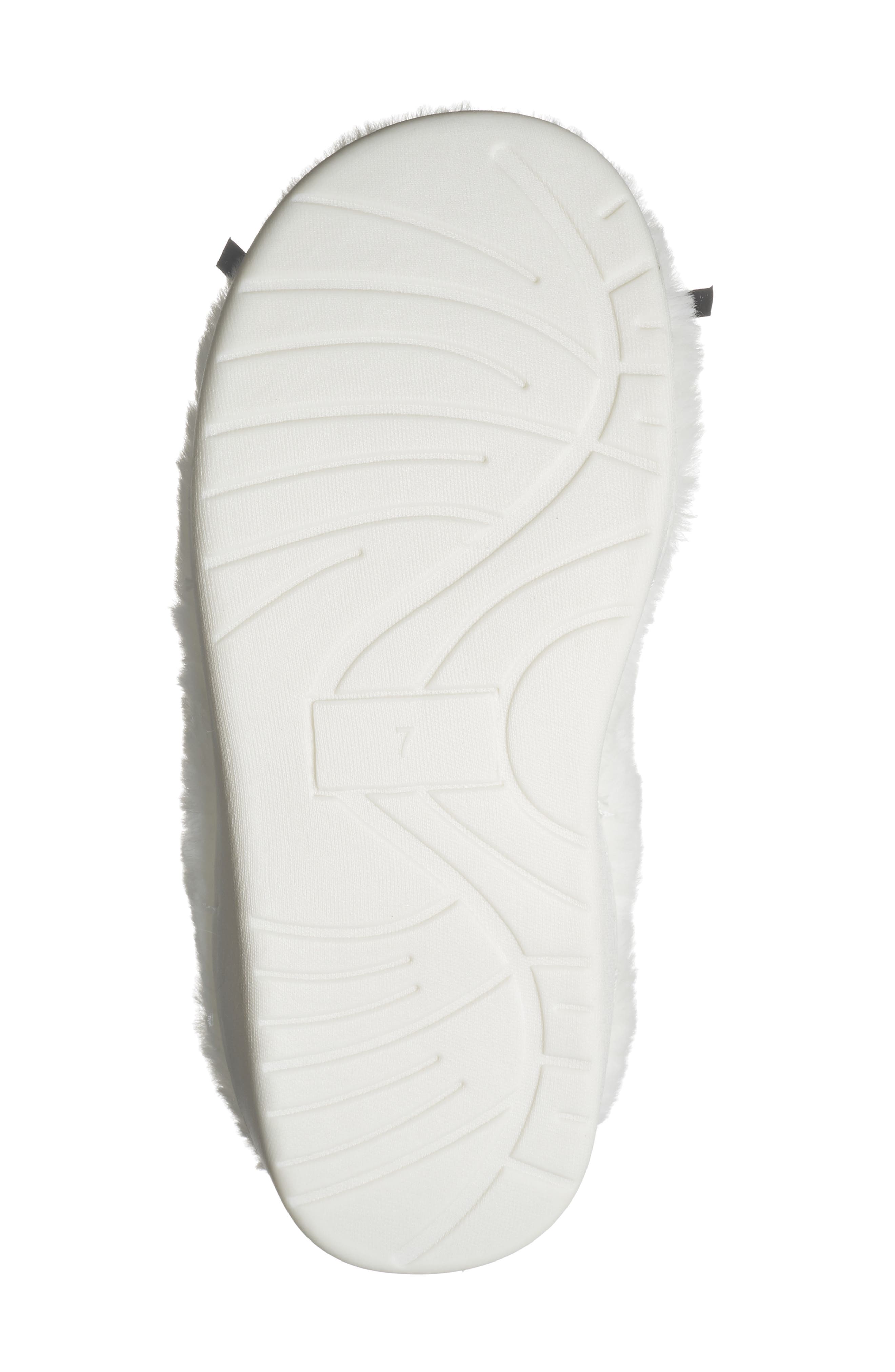 MIA Cozi Slipper, Alternate, color, White/ Black Mini Bows