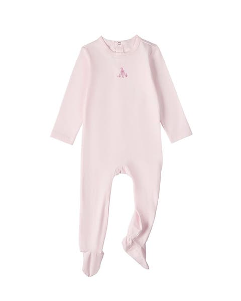 Girl And Her Waddling Ducks Cotton Rich Footie