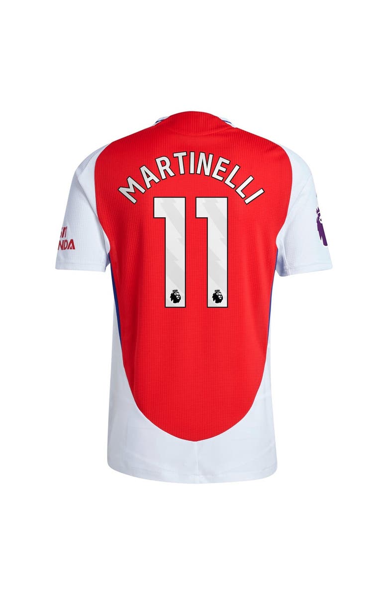 adidas Men's adidas Gabriel Martinelli Red Arsenal 2024/25 Home Authentic Player Jersey, Alternate, color, 