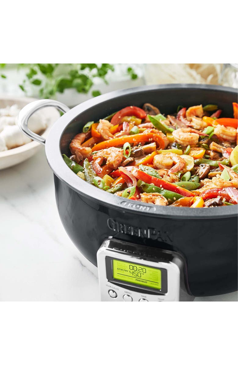 GreenPan Elite 6-Quart Essential Smart Skillet, Alternate, color, 