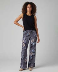 Lords of Harlech Exotic Floral Lillian Womens Wide-leg Pant
