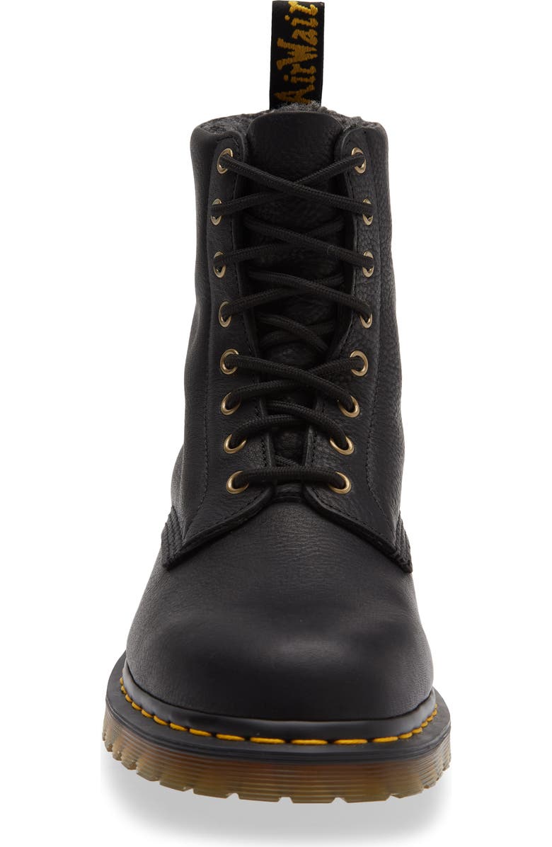 Dr. Martens <p>1460 Pascal Leather Combat Boot (Men)</p>, Alternate, color, Black