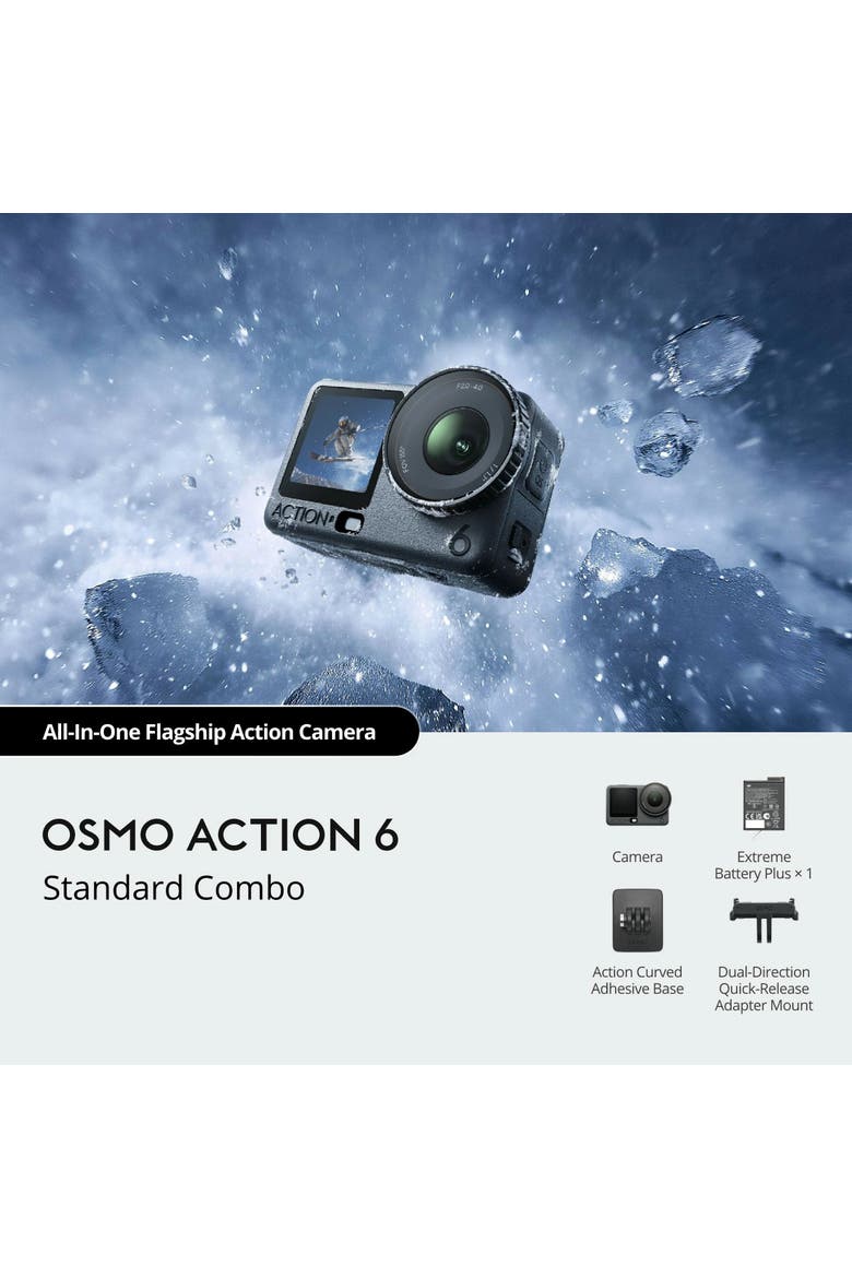 Osmo Action 6 Standard Combo, Alternate, color, black