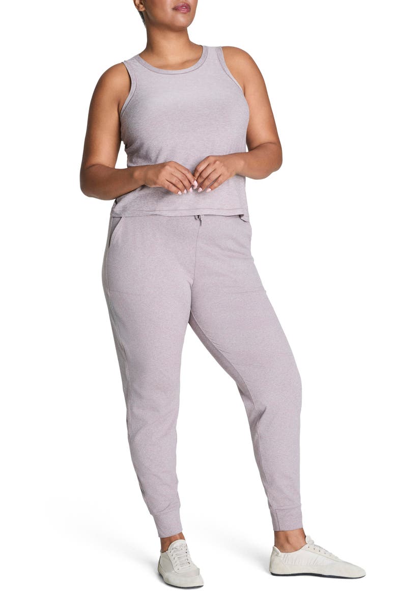 SPANX<sup>®</sup> SoftStretch Performance Tank, Alternate, color, Coastal Fog