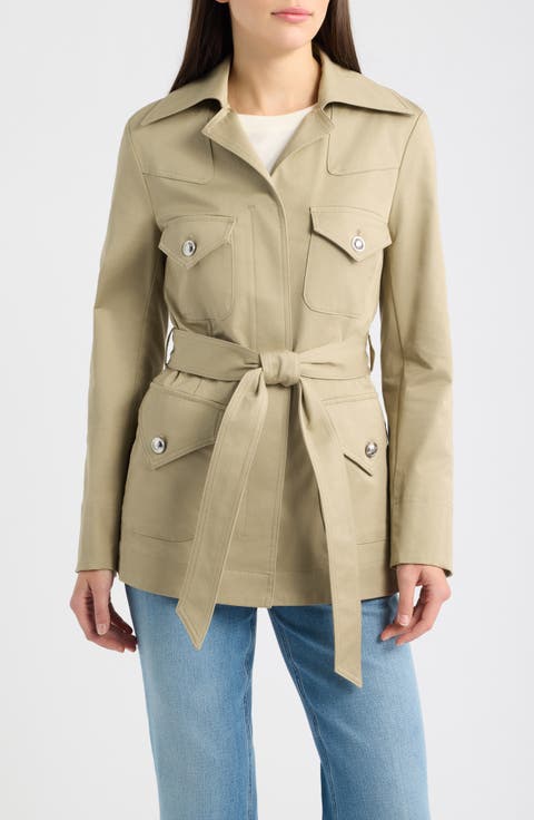Jutili Belted Utility Jacket