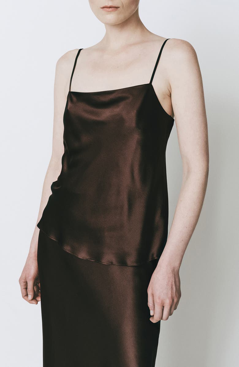 RUE SOPHIE Rivoli Square Neck Silk Camisole, Main, color,